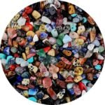 400PCS Natural Chip Stone Beads | Multicolor Gemstone Crystal Beads for Jewelry Making