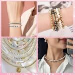 1740PCS Gold & Silver Spacer Beads | 4mm and 6mm Round Beads for Jewelry Making - Image 6