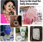 2000PCS White Flatback Rhinestones | 5mm Resin Gems for Crafts & Nail Art - Image 5