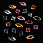 Luxury 3D Nail Charms Rhinestones Set with Pearls and Vintage Metal Jewelry 12 Grids - Image 5