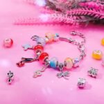 100PCS Golden Wire Jelly European Large Hole Beads | Lampwork Spacer Beads for Jewelry Making - Image 6