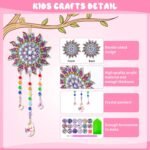 Diamond Painting Wind Chime Suncatcher Kit for Kids | Crystal Window Decor Craft - Image 6