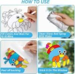 30PCS Ocean Animal Suncatcher Kit | Under the Sea DIY Window Art Crafts - Image 3