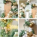 Sage Green Balloon Arch Kit | 150Pcs Balloon Garland | Birthday, Baby Shower, Gender Reveal & Wedding Party Decoration | Easy Assembly - Image 5