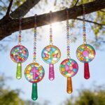 30 Sets Magnify Suncatcher Craft Kits | Stained Glass Effect DIY Window Art - Image 3