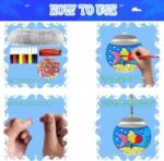 30 Sets Fishbowl Suncatcher Craft Kits | DIY Sea Animal Window Art Kit - Image 4