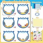 42PCS Ocean Paper Suncatcher Craft Kit | Under the Sea Window Art for Kids - Image 4