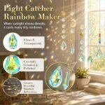 400PCS DIY Crystal Suncatcher Making Kit Rainbow Maker Window Hanging Decor - Image 2