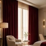 Dark Red Velvet Curtains | Custom Window Drapes | Luxury Room Curtains | Extra Long Panels | Bedroom Living Room Decor - Image 3