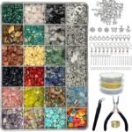 1587PCS Jewelry Making Kit with Crystal Beads, Pliers, Wire & Bracelet Supplies - Image 2