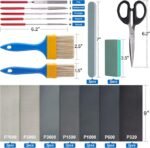 33PCS Resin Polishing Kit with Sandpaper & Tools | Jewelry Making Supplies - Image 2