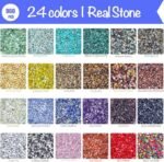 1760PCS Jewelry Making Kit with Crystal Beads & Findings | DIY Bracelet and Earring Set - Image 3