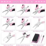 11PCS Jewelry Pliers Set | Professional Jewelry Making Tools for Beading & Repair - Image 5