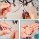Jewelry Making Supplies Kit with Pliers, Findings & Beading Wire | Repair Tool Set - Image 6