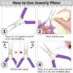 Jewelry Repair Kit with Pliers, Beading String & Jewelry Making Supplies - Image 3