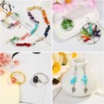2278PCS Crystal Beads Jewelry Making Kit | 48 Colors for Bracelets Earrings & Rings - Image 6
