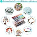 2278PCS Crystal Beads Jewelry Making Kit | 48 Colors for Bracelets Earrings & Rings - Image 7