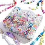 DIY Bag Charm Kit with Beads | Custom Keychain Jewelry Making Craft for All Ages