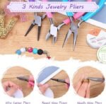 Jewelry Making Kit with Tools, Wires, Findings & Charms | DIY Jewelry Repair Supplies - Image 5