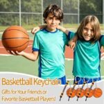 990PCS Basketball Keychain Making Kit | 30 Set Sports Bead DIY Key Chain Craft Kit - Image 3