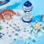 259PCS Turtle & Starfish Beads Kit | Ocean Shell Charms for Boho Jewelry Making