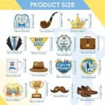 15PCS Father’s Day Diamond Painting Keychains | 5D DIY Dad Gift Key Ring Craft Set - Image 4