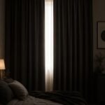 Black Velvet Blackout Curtains | Thick Light Blocking Drapes, Heat Insulation Panel - Image 8