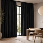 100% Blackout Curtain Panel | Modern Polyester Rod Pocket Drapes - Image 6