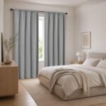 100% Blackout Curtain Panel | Modern Polyester Rod Pocket Drapes - Image 4