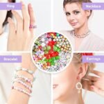 1960PCS Jewelry Making Kit with Beads, Wire & Findings | DIY Bracelet Necklace Earring Set - Image 4