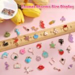 200PCS Assorted Metal Charms for Jewelry Making | Enamel DIY Necklace Bracelet Charms - Image 4