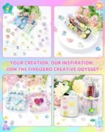 100PCS Kawaii Slime Charms | Assorted Resin Flatback Embellishments for Crafts - Image 5