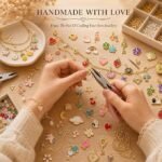 200PCS Gold Enamel Charms for Jewelry Making, Mixed Color Heart Pendants for Bracelets & Keychains - Image 2