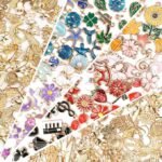 200PCS Gold Enamel Charms for Jewelry Making, Mixed Color Heart Pendants for Bracelets & Keychains