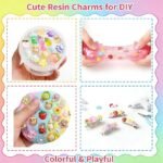 120PCS Mixed Color Resin Slime Charms | Flatback Embellishments for DIY Crafts - Image 4