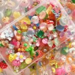 60PCS Resin Charms | Mixed Flat Back Embellishments for Crafts, Scrapbooking, DIY