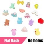 60PCS Resin Charms | Mixed Flat Back Embellishments for Crafts, Scrapbooking, DIY - Image 3