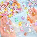 100PCS Resin Slime Charms: Flatback Kawaii Decoden Embellishments for DIY Crafts - Image 4