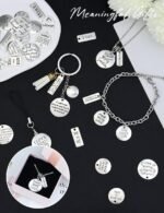 30PCS Motivational Inspirational Charms Bulk | Message Pendant Jewelry Making Supplies for DIY Bracelets & Necklaces - Image 5
