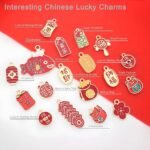Bulk Gold Enamel Charms for Jewelry Making | Colorful Metal Pendants for Bracelets, Necklaces & Crafts - Image 2