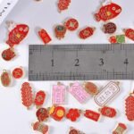 Bulk Gold Enamel Charms for Jewelry Making | Colorful Metal Pendants for Bracelets, Necklaces & Crafts - Image 6