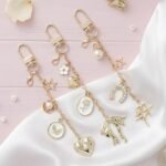 3PCS Lip Gloss Holder Keychain Charms | Lipstick Purse, Key Decor Set - Image 2