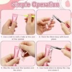 16PCS Lip Gloss Charms Keychain Kit | DIY Crafts, Purse Accessories, Teen Girls Bag Charms - Image 6