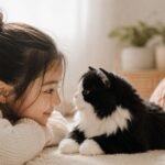 Realistic Black Cat Plush Toy | Interactive Stuffed Animal | Soft Cuddly Companion | Gift for Kids, Adults & Seniors | Lifelike Kitten Doll - Image 6