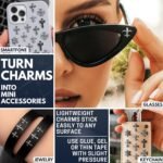 Silver Cross Nail Charms | 3D Acrylic Y2K Gothic Nail Art Embellishments - Image 3