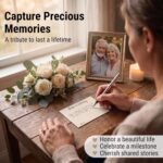 Share a Memory Cards | Pack of 50 Memory Note Cards | Guest Book Alternative | Celebration Keepsake Cards | Anniversary Party Decor - Image 2