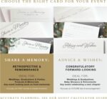 Share a Memory Cards | 50 Elegant Guest Message Cards | 4x6 Keepsake Note Cards | Wedding Graduation Anniversary Guest Book Alternative - Image 2