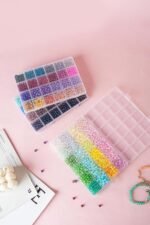 72 Colors 6mm Glass Beads for Jewelry Making 3000PCS Crystal Bracelet Making Kit - Image 4