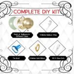 Sage Green Balloon Arch Kit | 150Pcs Balloon Garland | Birthday, Baby Shower, Gender Reveal & Wedding Party Decoration | Easy Assembly - Image 2