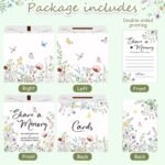 Floral Share a Memory Cards & Celebration of Life Box | 50 Cards for Funerals, Memorials and Sympathy Events - Image 3